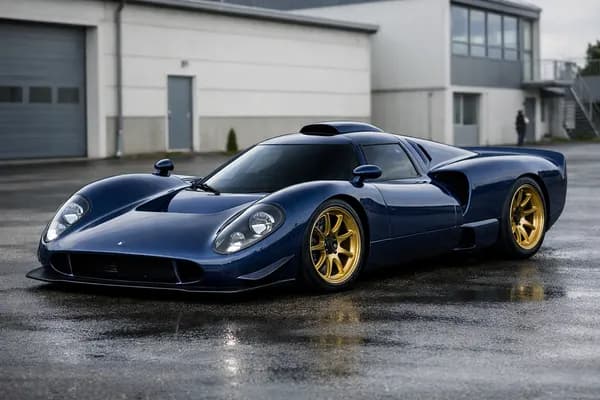 Johnny Herbert visar hur återupplivade Lola T70S är byggd