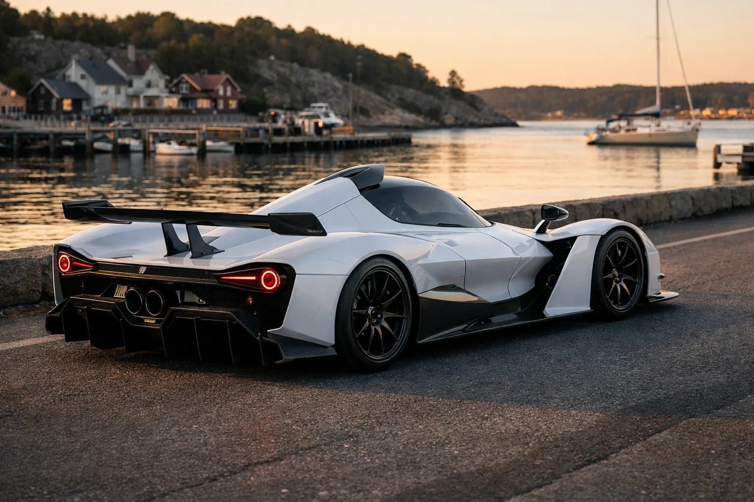 Dallara auktionerar ut en gatlegal ensitsig sportbil