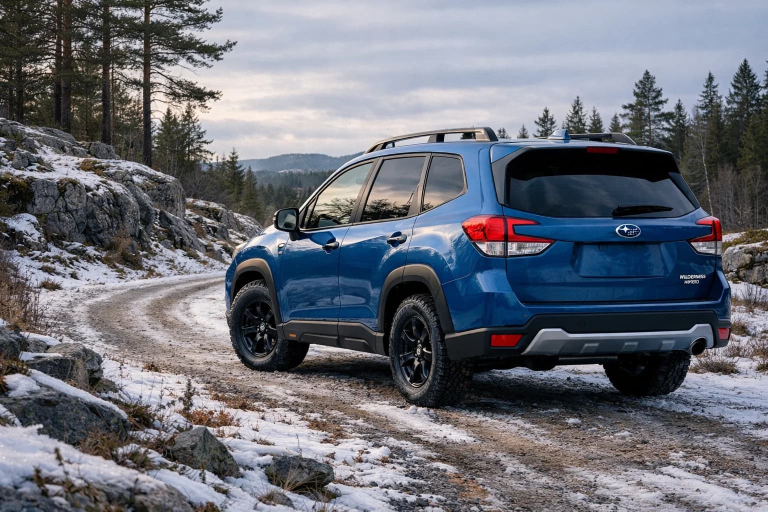 Subaru Forester för terrängkörning får nu hybrid