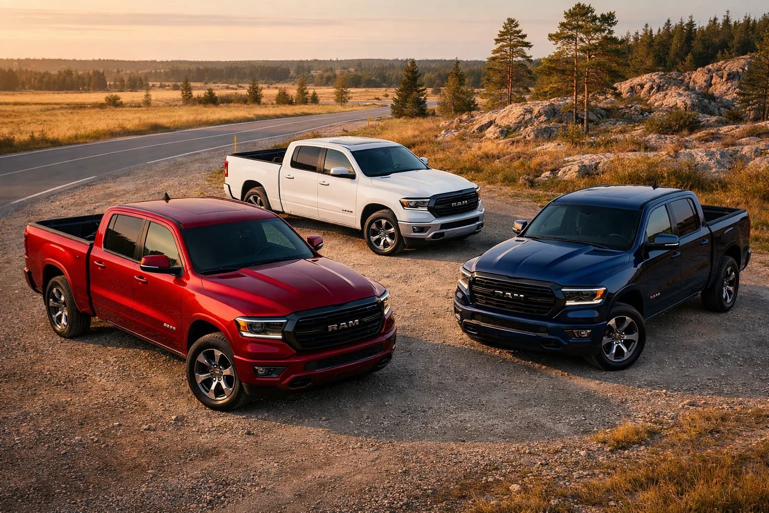 Ram Laramie och Rebel visar hur 1500 säljs på känsla