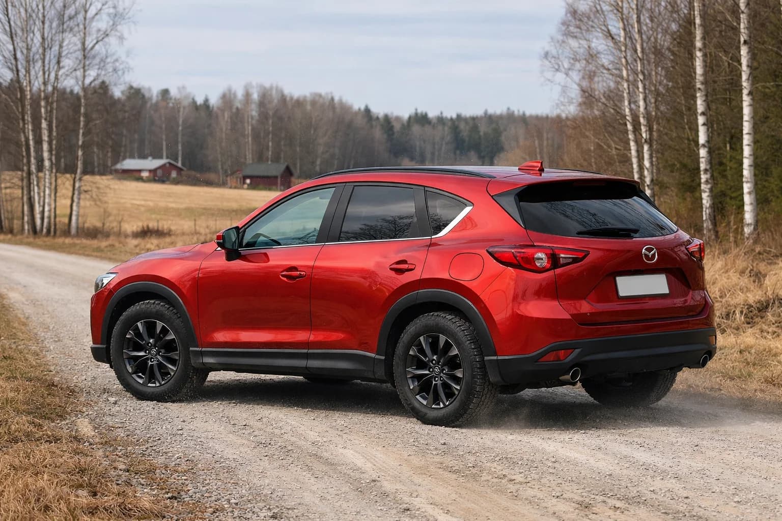 Nya CX-5 kan bli en suv för grusväg
