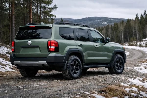 Nya Xterra 2028 tar form som en klassisk terrängsuv