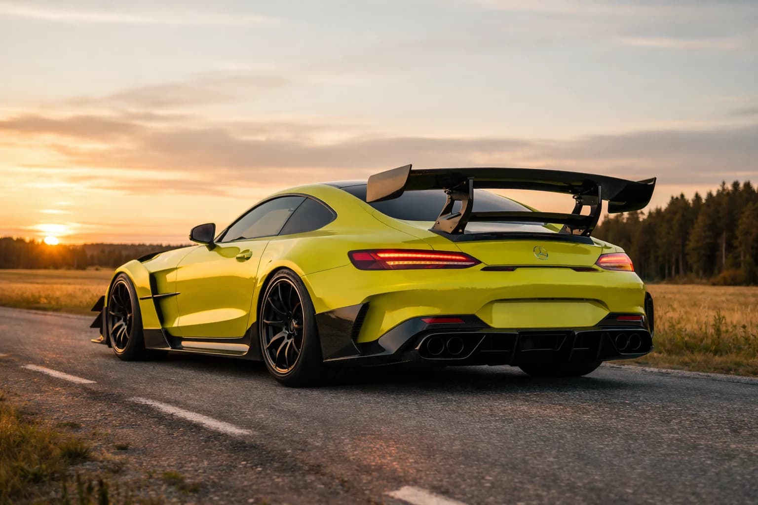 Mercedes-AMG visar Black Series som GT3 för gatan