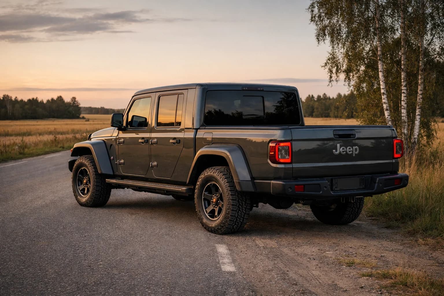 Jeep Gladiator med manuell låda pekar mot nytt vägval