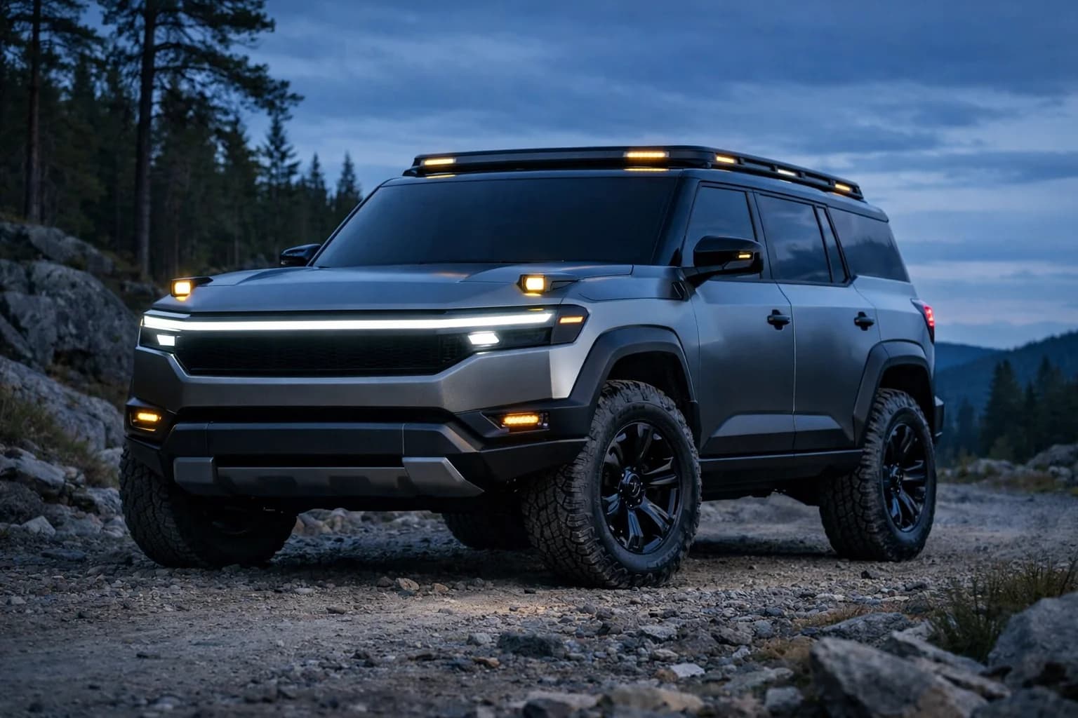 Nissan ger första förhandsbilden av ett nytt terrängkoncept