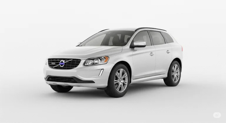 En silverfärgad Volvo XC60, en av Sveriges mest populära och säkra begagnade SUV:ar.